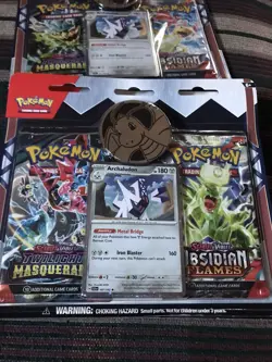 3 Pokemon TCG: Archaludon Blister Obsidian Flames & Twilight Masquerade Sealed - Image 2