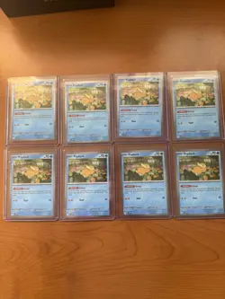 Pokemon Mega Evolution Psyduck Black Star Promo MEP 007 Cosmos Holo (LOT OF 8) - Image 1