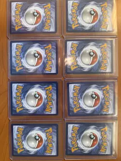 Pokemon Mega Evolution Psyduck Black Star Promo MEP 007 Cosmos Holo (LOT OF 8) - Image 3