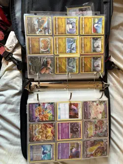 Big Binder Collection Lot of 600+ Pokemon Cards Mixed EX/GX/ V MAX TAG TEAM ETC. - Image 5