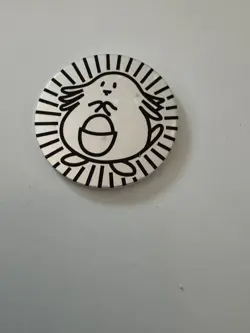 Vileplume/Chansey Coin Pokemon TCG Wizards WOTC 1999-2000 Nintendo Both Coins - Image 3