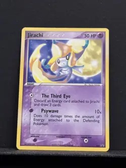 Jirachi Rare DVD Release Black Star Promo #021 2004 Pokemon TCG - Image 1