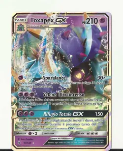 CARTA POKEMON - TOXAPEX - GX - 57/145 - ITA - ANNO 2017 - NUOVA - VEDI FOTO - Image 1