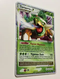 Torterra DP09 LV. X Black Star Promo Pokemon Diamond Pearl - Image 2