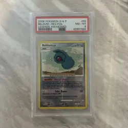 PSA 8 - NM - M. Pokemon Legends Awakened Reverse Holo Beldum 83/146 - Image 1