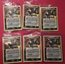 5 SEALED Pokemon Greninja Gold Star Holo Promo Black Star SWSH144 Celebrations + - Image 1
