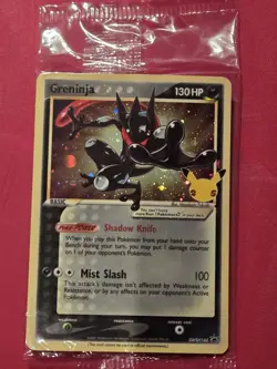 5 SEALED Pokemon Greninja Gold Star Holo Promo Black Star SWSH144 Celebrations + - Image 5
