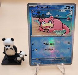 Pokemon Slowpoke Master Ball Reverse 018/131 PRE Prismatic Evolutions NM - Image 1