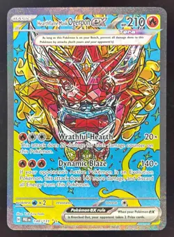2025 Pokemon SV Prismatic Evolutions - PRE EN #148 Hearthflame Mask Ogerpon ex - Image 1