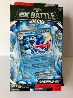 Pokemon TCG Greninja EX Battle Deck - Sealed - Image 1