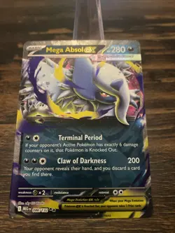 Mega Absol ex - 086/132 Double Rare (Mega Evolution) NM - Pokemon TCG - Image 1