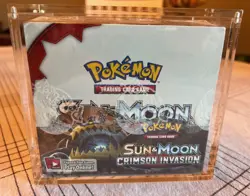 Pokemon Sun & Moon Crimson Invasion Booster Box Sealed (Case Included) - Image 1