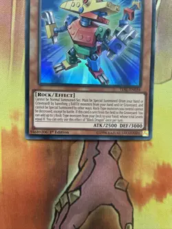 TDIL-EN034 Yugioh! 1x Block Dragon Ultra 1st Edition Near Mint - Image 3