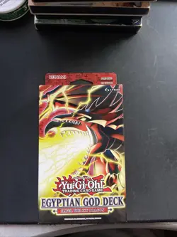 New Sealed Yu-Gi-Oh TCG Egyptian God Deck Slifer The Sky Dragon 1st Edition - Image 1