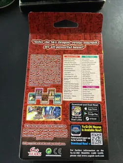 New Sealed Yu-Gi-Oh TCG Egyptian God Deck Slifer The Sky Dragon 1st Edition - Image 2