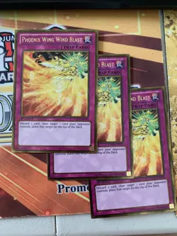 Phoenix Wing Wind Blast (3x) PGLD-EN070 Gold Rare 1st Edition NM Edison Yugioh - Image 1