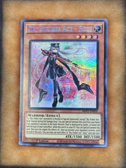Yugioh Sky Striker Ace - Roze MP21-EN005 Secret Rare 1st Ed NM - Image 1