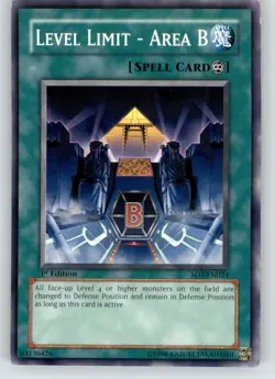 Level Limit - Area B - Structure Deck: Blaze of Destruction - SD3-EN024 - LP - Image 1