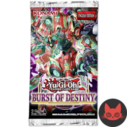 Yugioh Burst of Destiny Booster Pack 1st Edition New & Sealed - Image 1