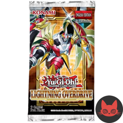 Yugioh Lightning Overdrive Booster Pack 1st Edition New & Sealed - Image 1