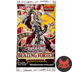 Yugioh Blazing Vortex Booster Pack 1st Edition New & Sealed - Image 1