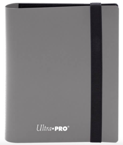 ULTRA PRO ECLIPSE GREY PRO BINDER FOLDER ALBUM 4 POCKET Yugioh MTG Pokemon - Image 2