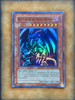 Yugioh Red-Eyes Black Metal Dragon PP01-EN015 Super Rare NM - Image 1