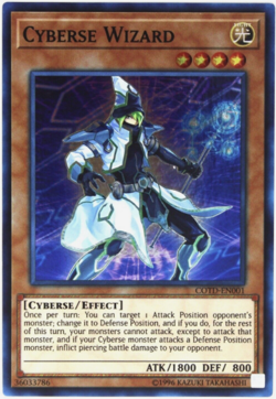 Yu-Gi-Oh! - Cyberse Wizard - COTD-EN001 - Super Rare - UNLIMITED - NM/M - Image 1