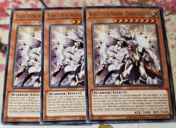 Yu-Gi-Oh! - 3X Black Luster Soldier-Sacred Soldier TOCH-EN035-Unlimited-NM/M-NEW - Image 1
