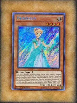 Yugioh Prinzessin BLRR-EN004 Secret Rare 1st Ed NM - Image 1