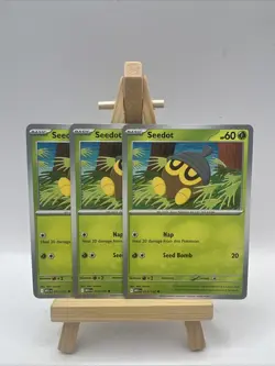 Seedot 013/132 Non Holo Mega Evolution Common Pokemon 2025 TCG Card NM - Image 3