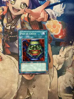 Pot of Greed - MP Common Yugioh Card - Image 1