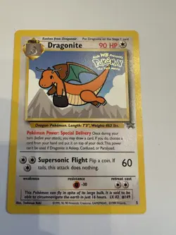 Pokemon TCG Dragonite Promo WB the First Movie Stamped Card - Image 1