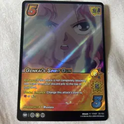 Yu Yu Hakusho CCG Genkai's Spirit Gun Foil Card - Image 1