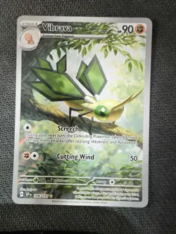 VIBRAVA - 206/191 - SURGING SPARKS - ILLUSTRATION RARE - POKEMON CARD - Image 1