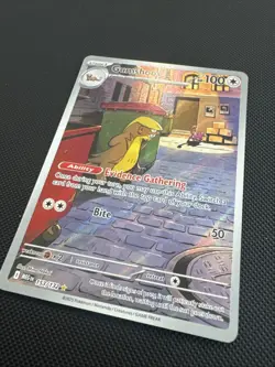 Gumshoos 153/132 Mega Evolution Holo Near Mint Pokemon Card - Image 1