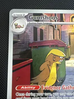 Gumshoos 153/132 Mega Evolution Holo Near Mint Pokemon Card - Image 3