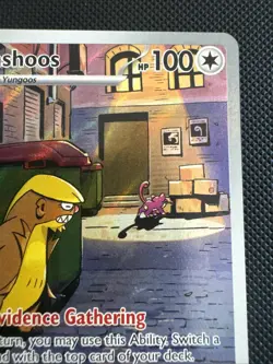 Gumshoos 153/132 Mega Evolution Holo Near Mint Pokemon Card - Image 4