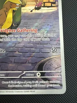 Gumshoos 153/132 Mega Evolution Holo Near Mint Pokemon Card - Image 5
