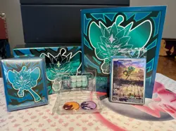 Pokemon Twilight Masquerade ETB Box Plus Accessories And SEALED PROMO CARD - Image 1