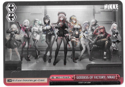 Weiss Schwarz Goddess Of Victory Nikke Promo Card NYCC 2025 Exclusive - Image 1