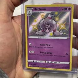 Hattrem Shiny Holo Rare Shining Fates: Shiny Vault SV055/SV122 NM Pokemon Card - Image 1