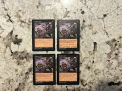 Mtg Sadistic Glee x4 - Magic the Gathering Sadistic Glee Playset LP - Image 1