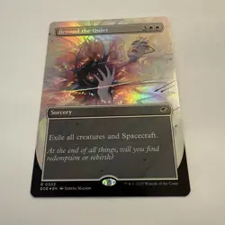 Beyond the Quiet FOIL Borderless 303 Edge of Eternities EOE MTG Rare Unplayed NM - Image 4