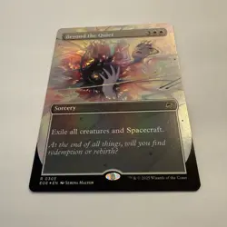 Beyond the Quiet FOIL Borderless 303 Edge of Eternities EOE MTG Rare Unplayed NM - Image 5