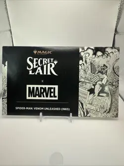MTG Secret Lair x Marvel's Spider-Man: Venom Unleashed (Inks) ~ Sealed in Hand! - Image 1