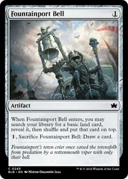 MTG Fountainport Bell BLB C Artifact - NM - Image 1