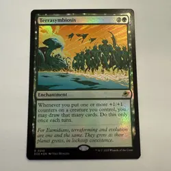 Terrasymbiosis FOIL 210 Edge of Eternities EOE MTG Rare Unplayed Mint M/NM - Image 1