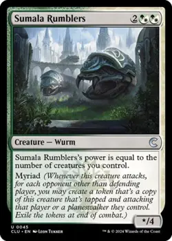 Sumala Rumblers - Light Play MTG Ravnica: Clue Edition - Image 1