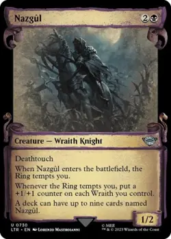 Nazgul (0730) (Showcase Scrolls) - Near Mint MTG - Image 1